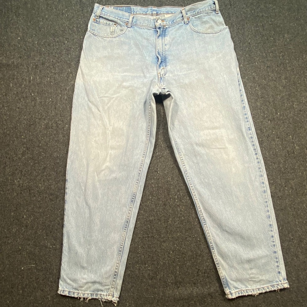 Levi's‎ Vintage Men 40x30 Light Wash 550 Relaxed Fit Tapered Leg Denim Jeans